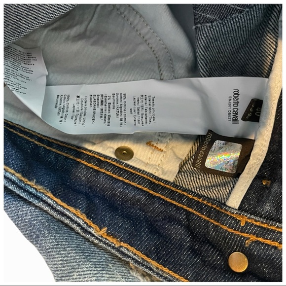 Roberto Cavalli Distressed Jeans - Picture 8 of 8